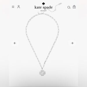 Kate Spade Silver Pendant